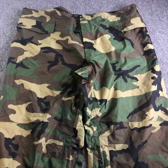 Orc Industries Improved Rainsuit Pants Woodland Camo Mens Large BDU - Picture 2 of 11